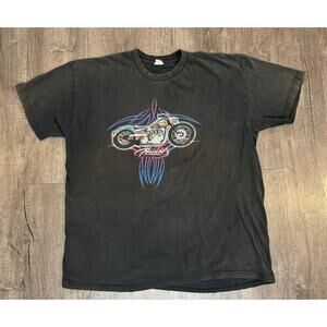 Perewitz Motorcycle Delta Pro Weight Allstate Faded Black Shirt